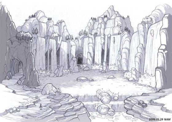 Dragon Ball Online concept art