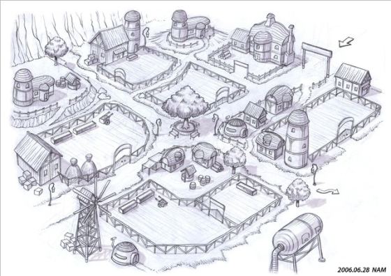 Dragon Ball Online concept art